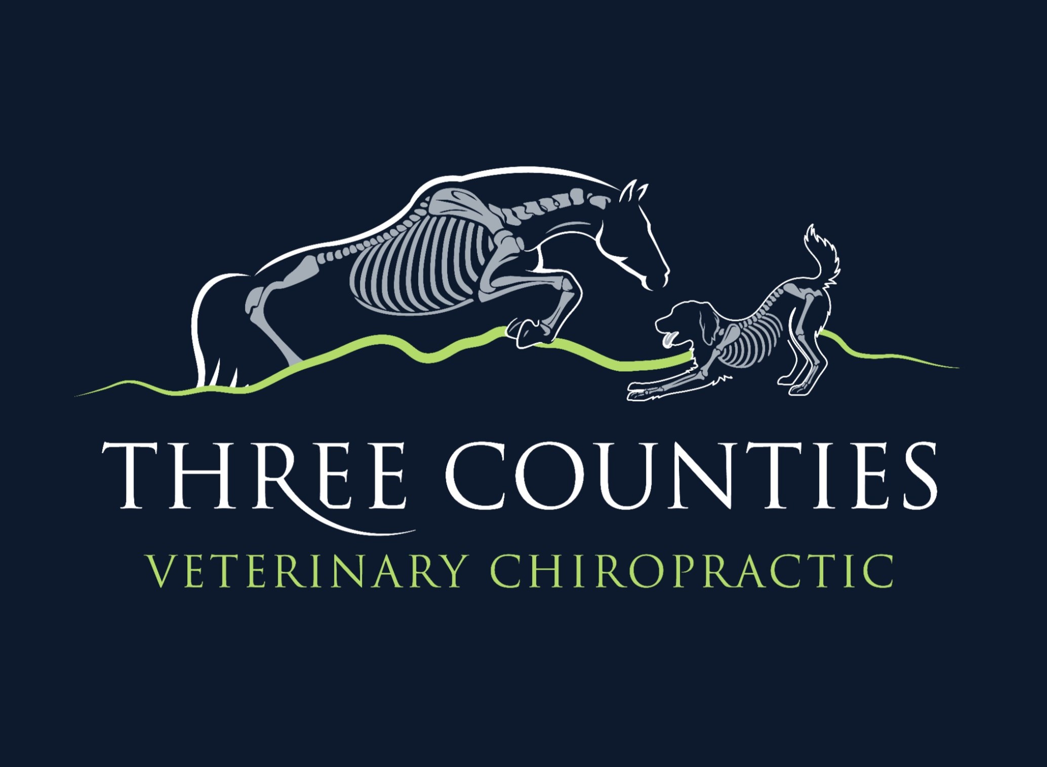 three counties veterinary chiropractic logo